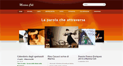 Desktop Screenshot of marinacoli.it